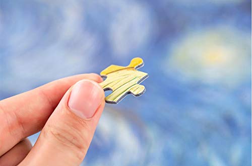 1000 Piece Jigsaw Puzzle - Van Gogh Wheat Field with Crows - Famous Art Painting Puzzle for Adults & Teens - High Quality Floor Puzzle for Family Game Night & Stress Relief