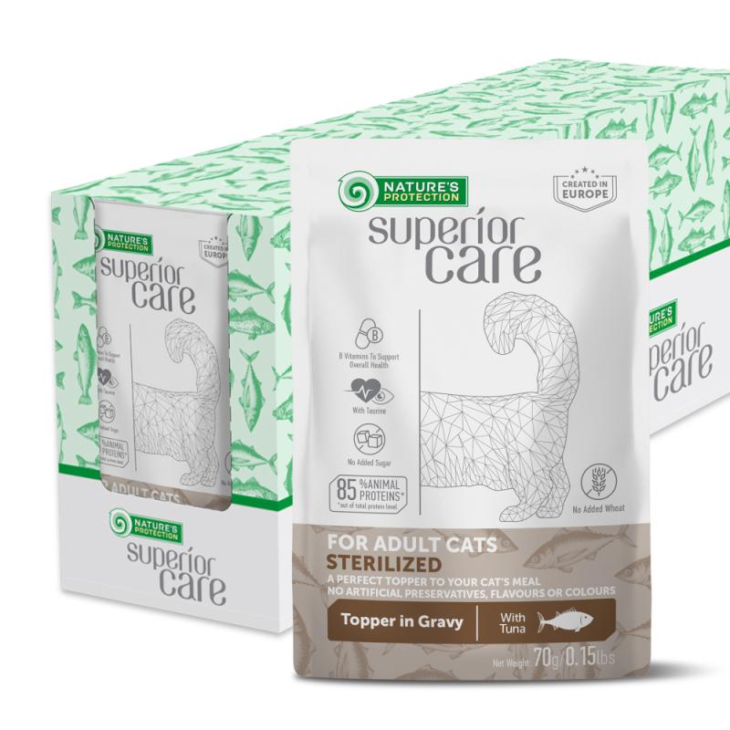 Premium Tuna Wet Cat Food for Adult Cats - All Breeds, Grain-Free, 24-Pack - Perfect for Mealtime & Weight Management