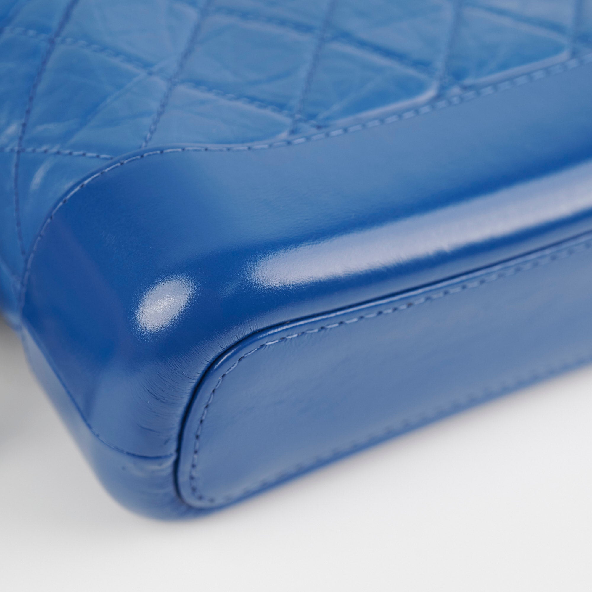 Chanel Small Gabrielle Blue Leather Shoulder Bag - Luxury Designer Handbag for Women, Perfect for Date Night & Evening Events