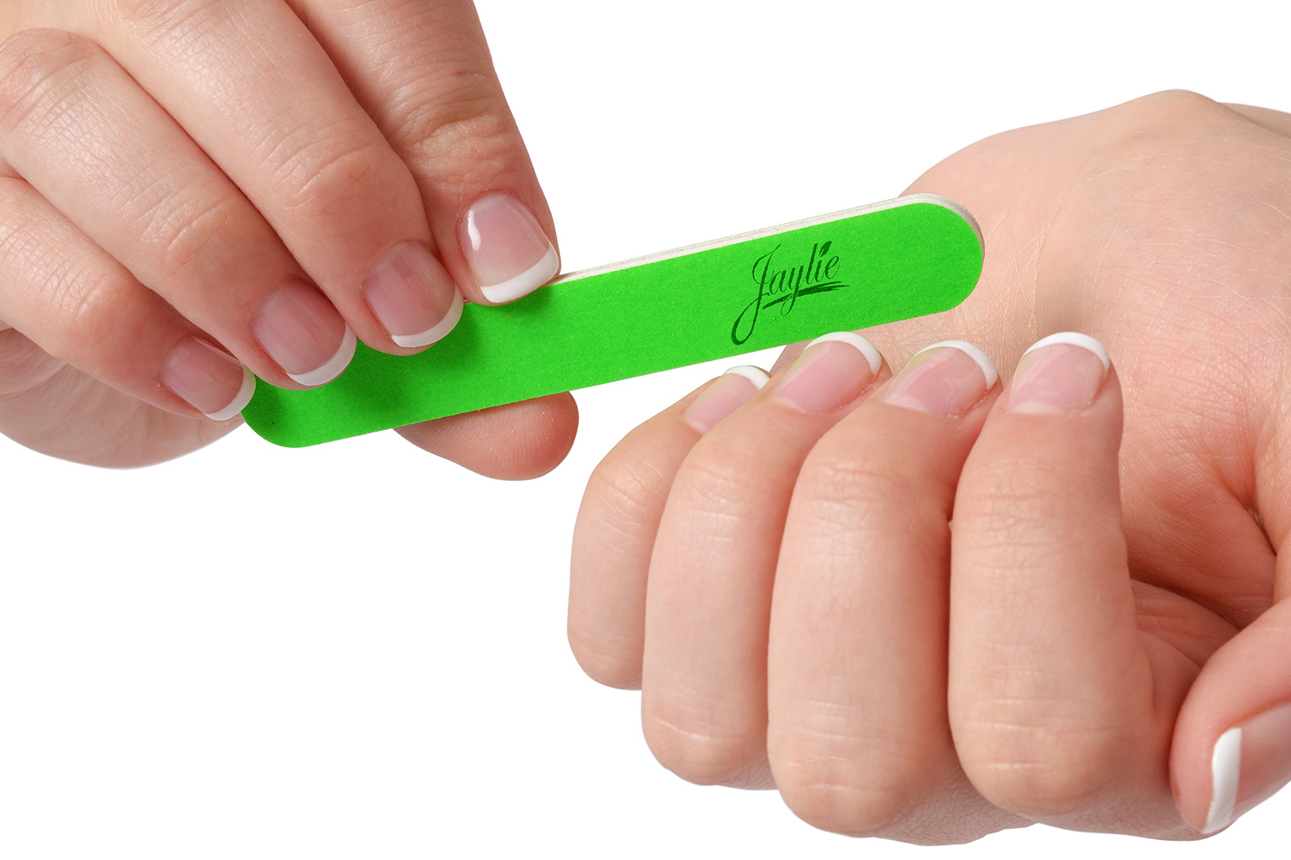Premium Mini Nail Files & Buffers Set - 50 Pack Colorful Salon Boards (3.5