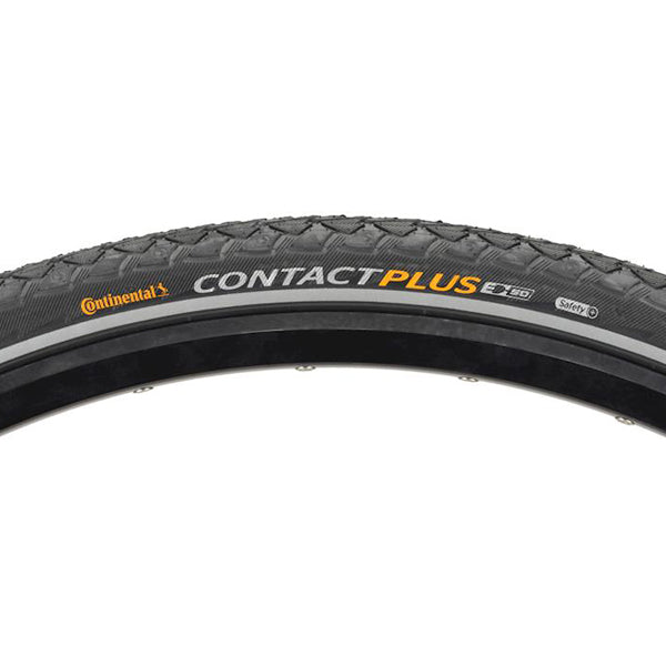 Contact Plus 700c x 32 Road Bike Tires - High Performance Puncture Resistant for Commuting, Touring & Fitness Riding
