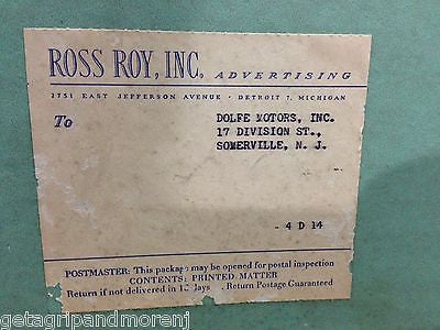 Vintage 1954 Dodge Slide Film Program by Ross Roy Inc - Rare Advertising Collectible NIB (New in Box) - Perfect for Classic Car Enthusiasts & Vintage Advertising Collectors