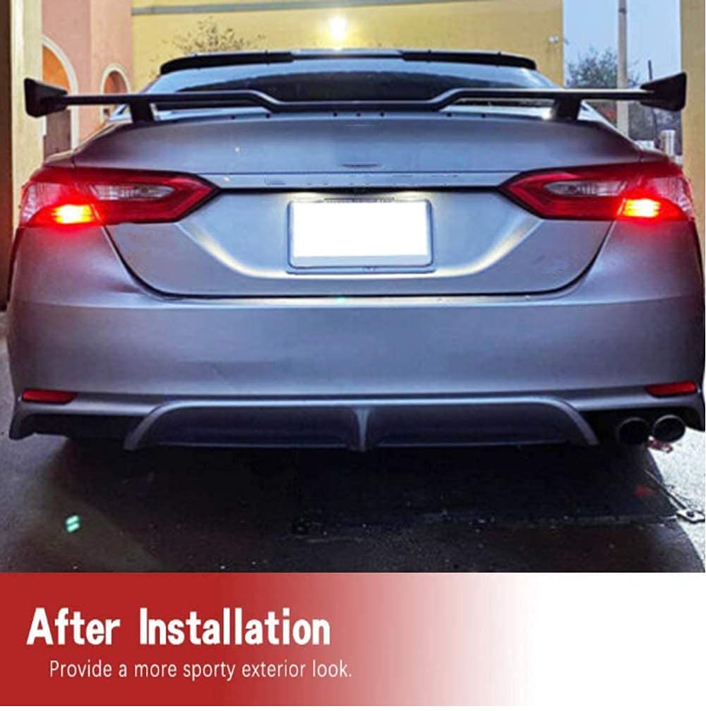 ABS Gloss Black Rear Trunk Spoiler for 2018-2020 Toyota Camry LE SE XLE XSE (8th Gen) - Boot Wing Lip Spoiler - Enhances Style & Aerodynamics - Perfect for Car Enthusiasts & Custom Upgrades