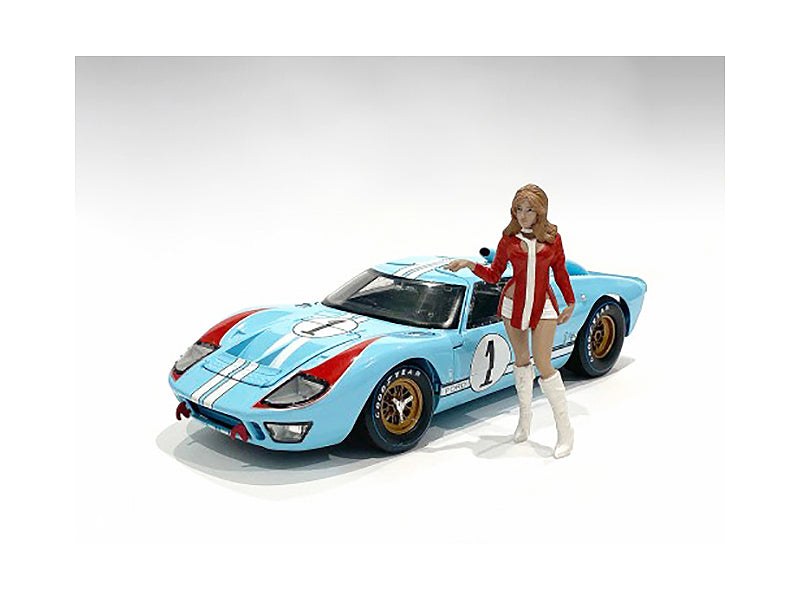 1/24 Scale Race Day 2 Figurine V - Detailed Miniature Model Car Accessory by American Diorama - Perfect for Model Car Displays, Dioramas & Collectors