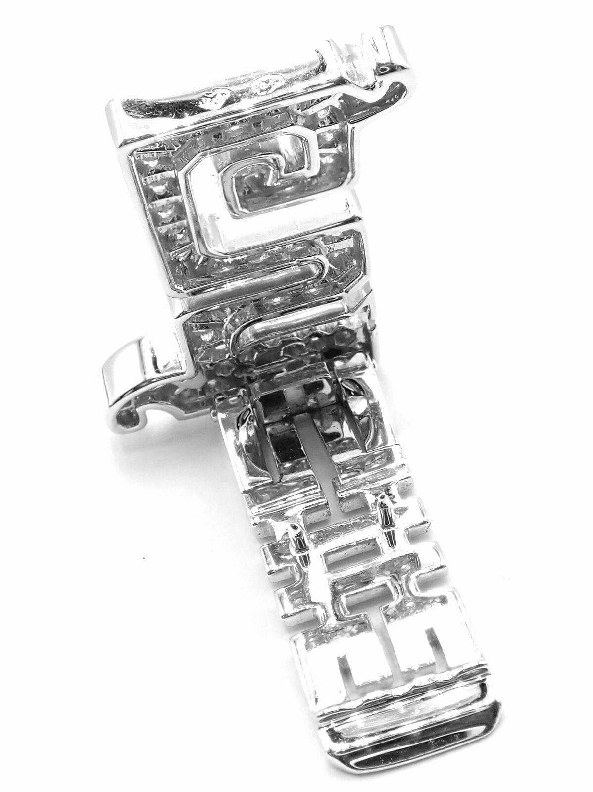 Authentic Cartier Le Baiser Du Dragon 18k White Gold Diamond Ruby Brooch Pin - Luxury Jewelry Gift for Women, Perfect for Weddings, Anniversaries & Special Occasions