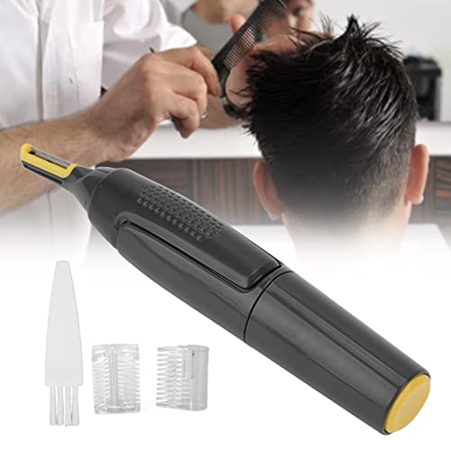 Men's Electric Hair Trimmer - Rechargeable Cordless Hair Clipper with Detachable Washable Head, Low Noise Double Blades for Smooth Shaving & Beard Trimming | Perfect for Home Use, Travel & Grooming Kit