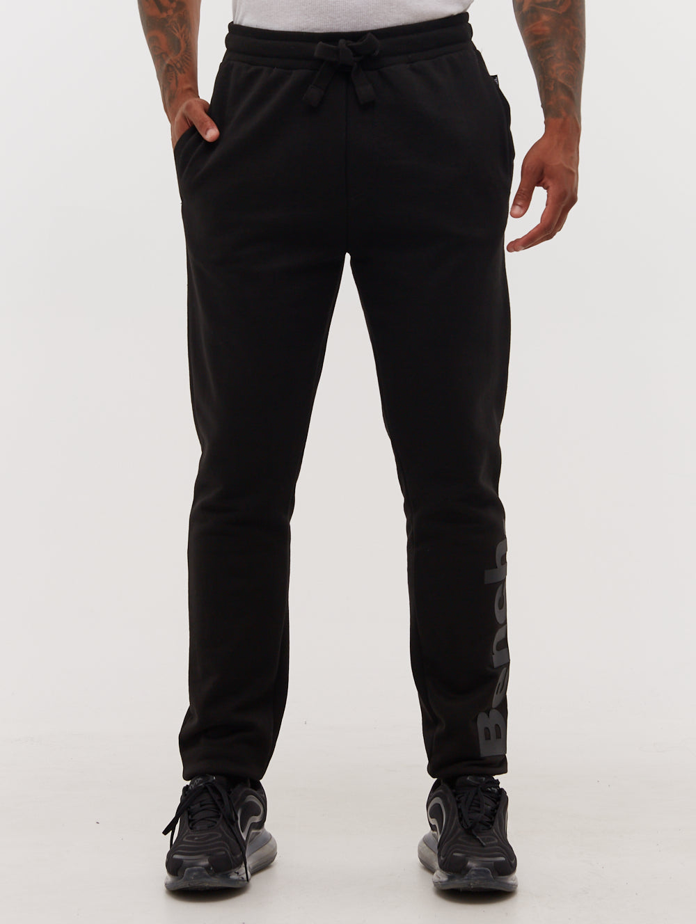 Paxton Tonal Logo Joggers for Men - Comfortable Athletic Running Pants with Stylish Design - Perfect for Gym, Workout, and Casual Wear