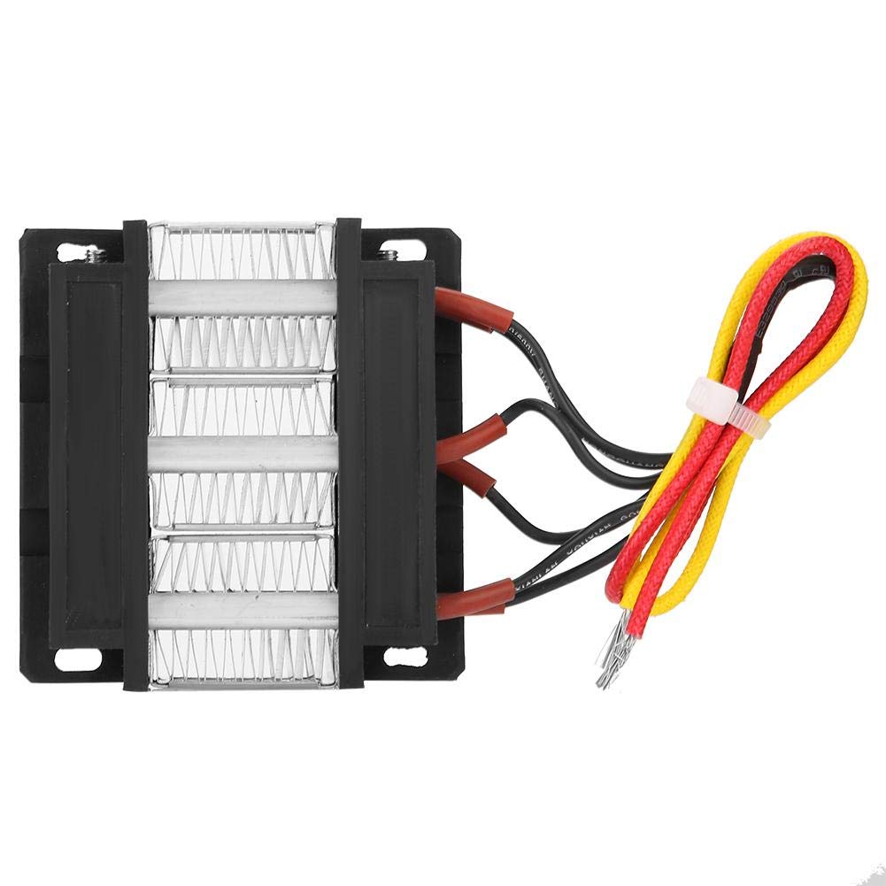 48V 200W PTC Ceramic Air Heater with Insulated Element - Efficient Heating for Small Instruments & Enclosed Spaces - Perfect for Electronics, Medical Devices, and Temperature Control Applications