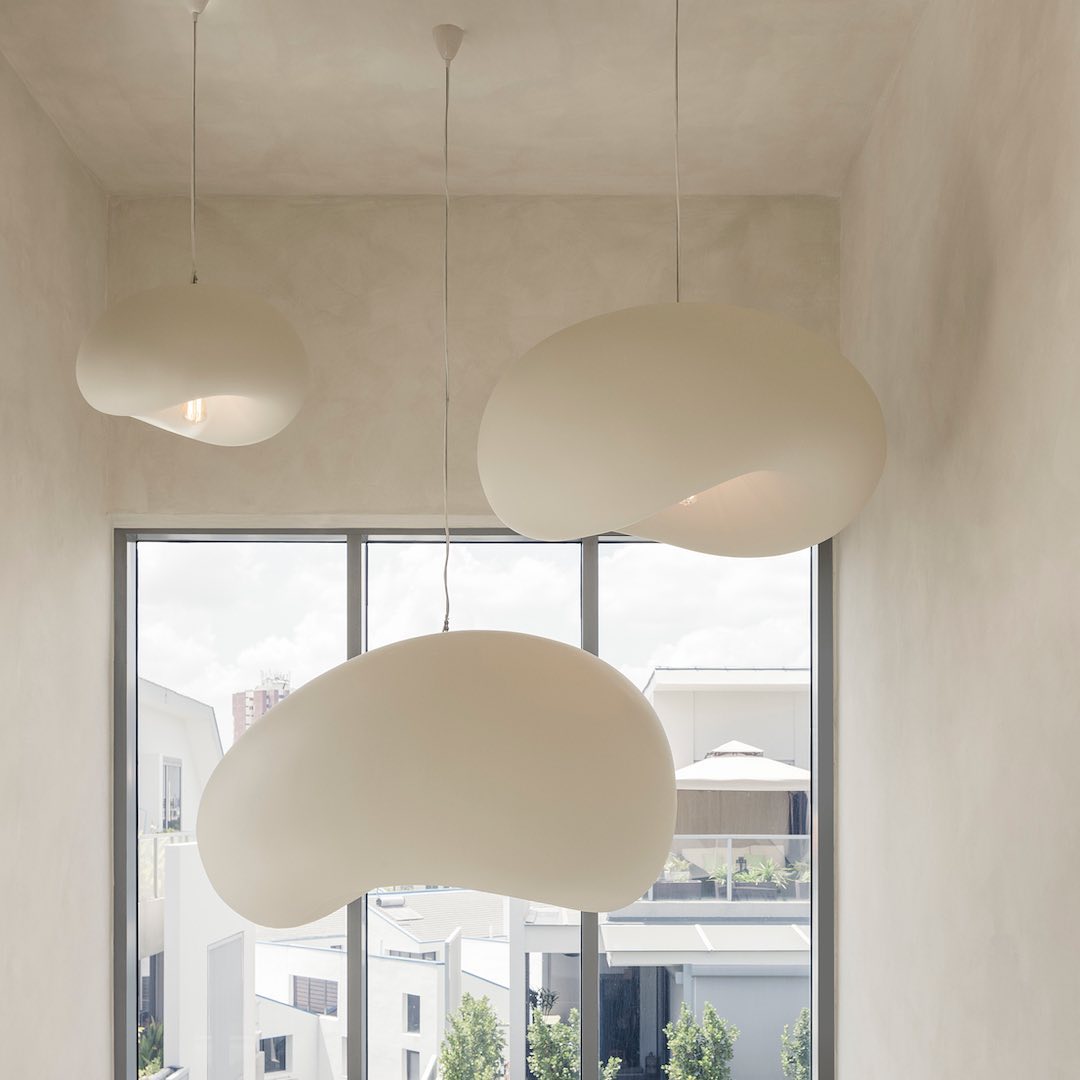 Cloud Pendant Light - Modern B-Shaped Hanging Lamp for Kitchen Island, Dining Room, or Bedroom Lighting
