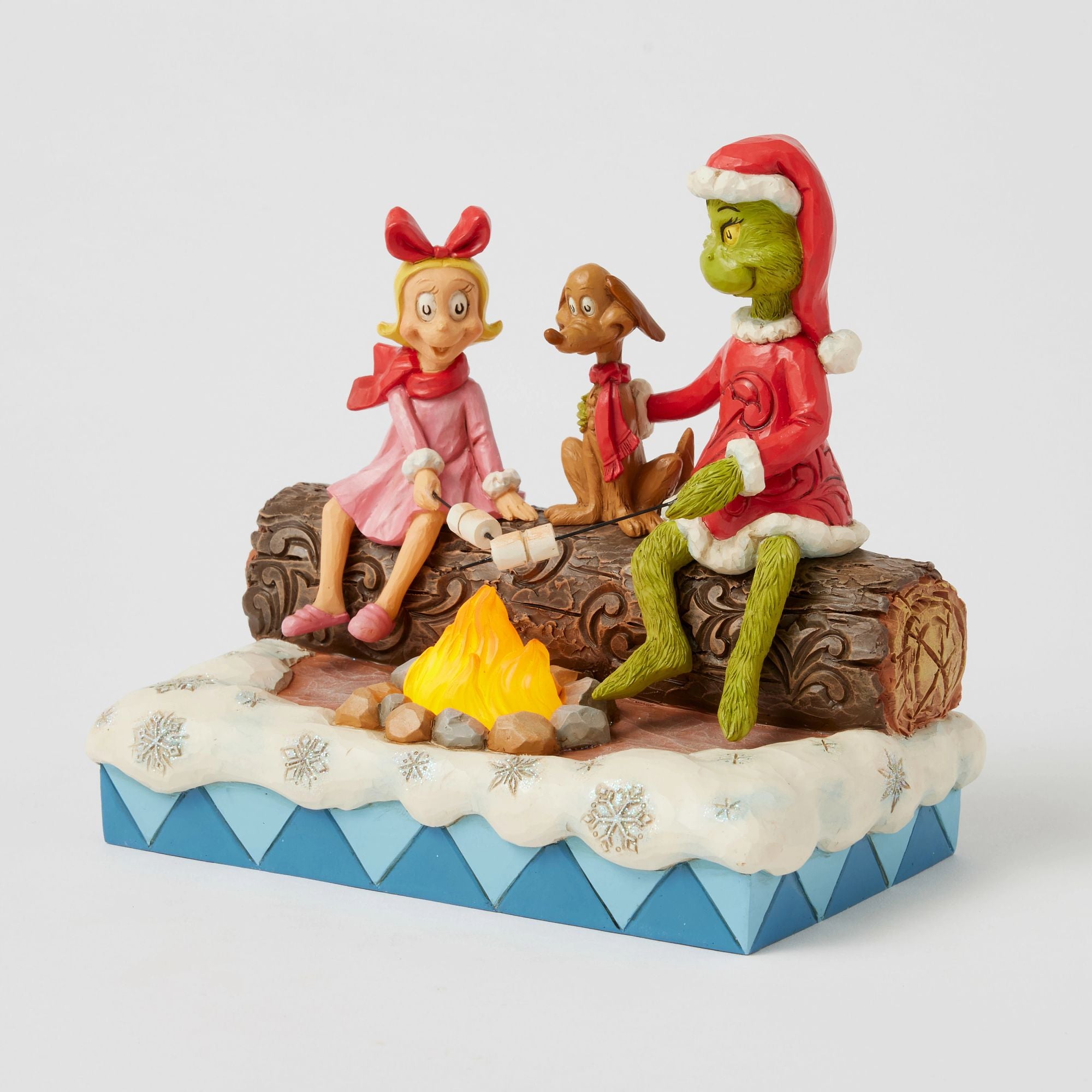 Grinch, Max & Cindy Lou Who Christmas Roasting Set - Perfect for Holiday Parties & Festive Gatherings