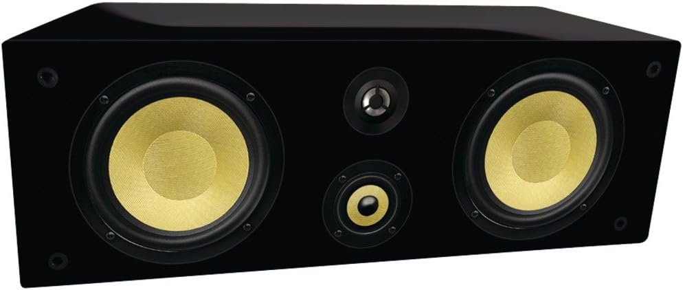 B.I.C. VK6 LCR Center Channel Speaker - High Performance Home Theater Audio for Movies & Music