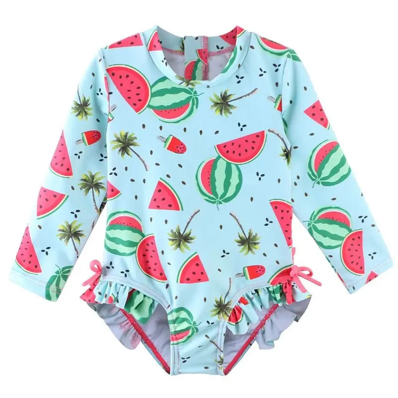Girls' Beach Swimsuit for 0-6 Years Old | Cute Baby Swimwear for Pool, Beach & Summer Vacation