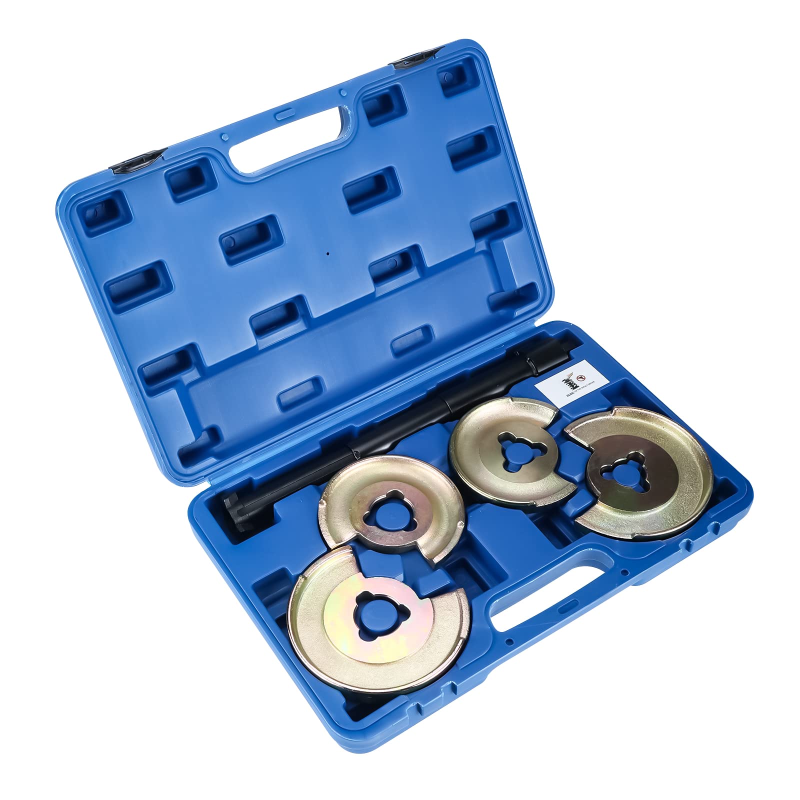 KUNTEC Front & Rear Axle Coil Spring Compressor Tool - Heavy Duty Suspension Spring Compressor Kit for Mercedes Benz - Perfect for DIY Car Repair & Auto Maintenance