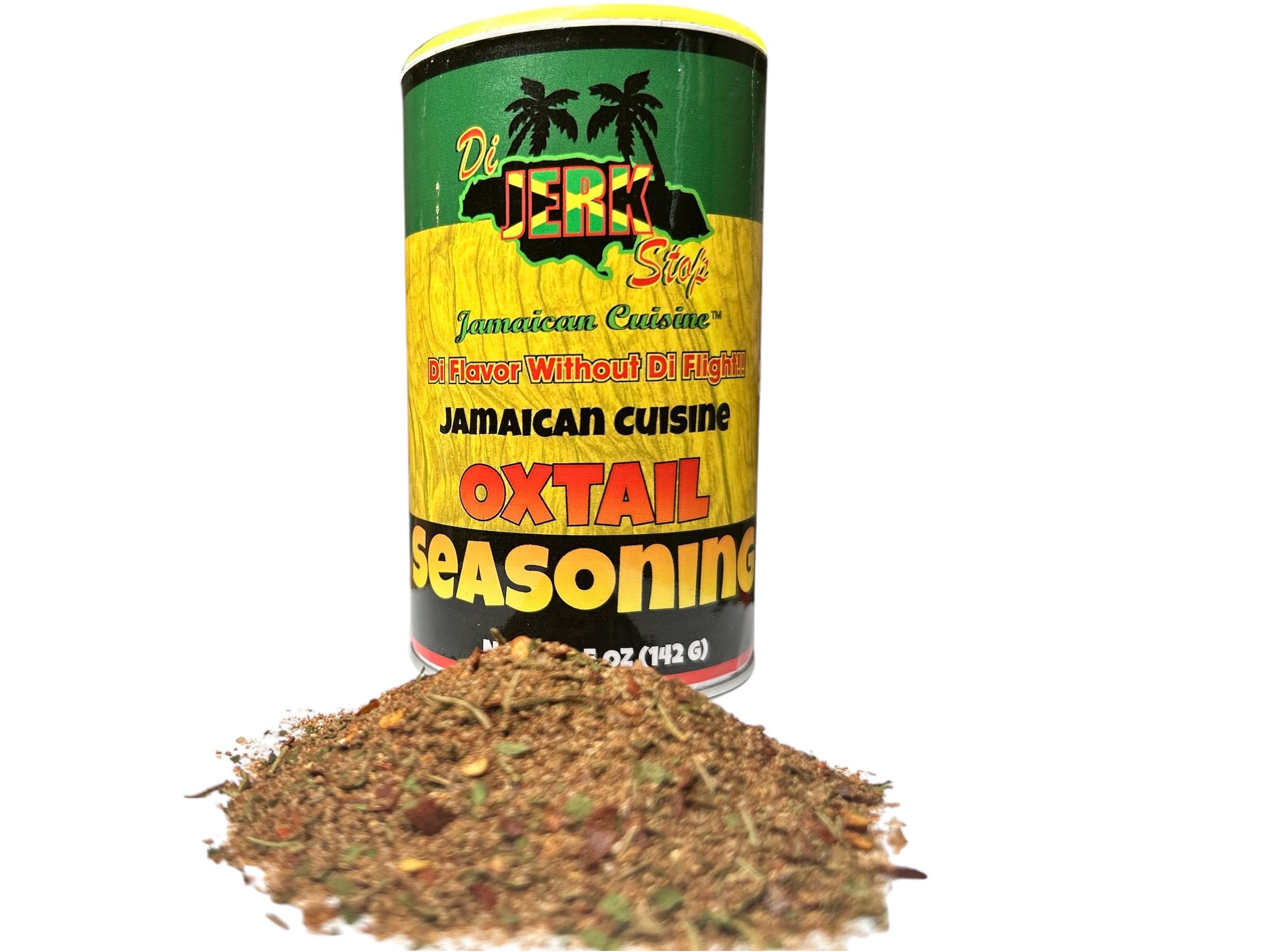 Authentic Jamaican OXTAILS SEASONING & Gravy Maker - 5oz All-Natural Spice Blend for Perfect Caramelized Meat & Rich Gravy - Ideal for Jerk Chicken, Oxtail Stew & Caribbean Dishes