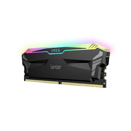 Lexar Ares RGB DDR4 16GB (2x8GB) 3600MHz CL18 Desktop Memory Kit - High Performance Gaming RAM for PC, Black | Ideal for Gaming, Streaming & Content Creation