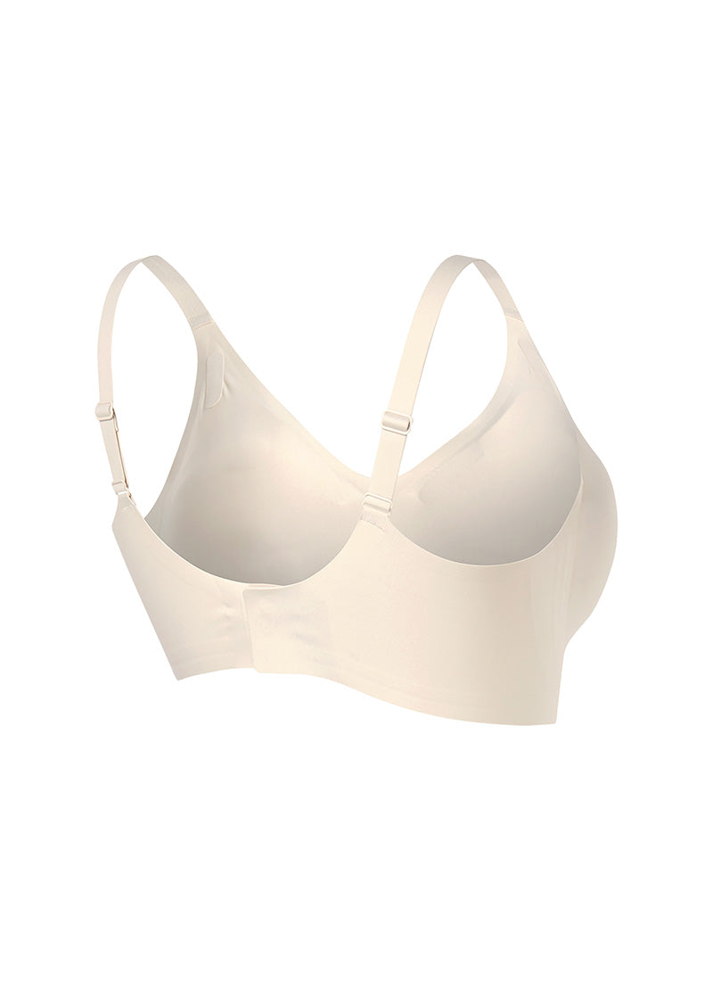 Mellow Day Front Hook Closure Bra - Comfortable Adjustable Underwire Support for Women - Perfect for Everyday Wear, Yoga & Lounge