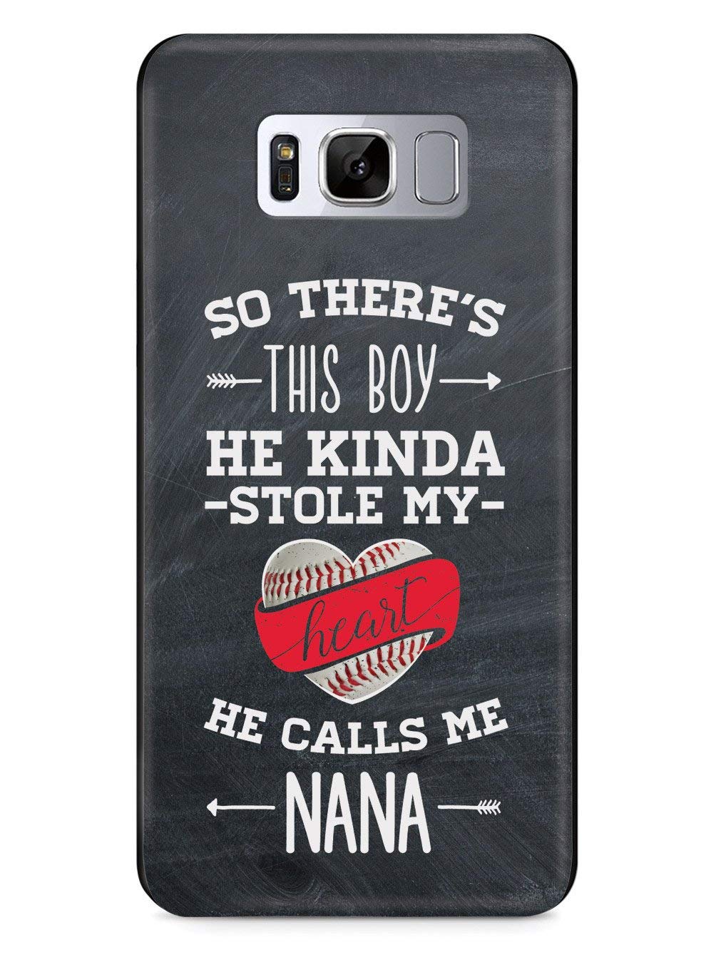 3D Textured Protective Phone Case for Samsung Galaxy S8 - Inspired Baseball Player Design - Shockproof & Slim Fit Cover - Perfect for Daily Use, Sports & Outdoor Activities