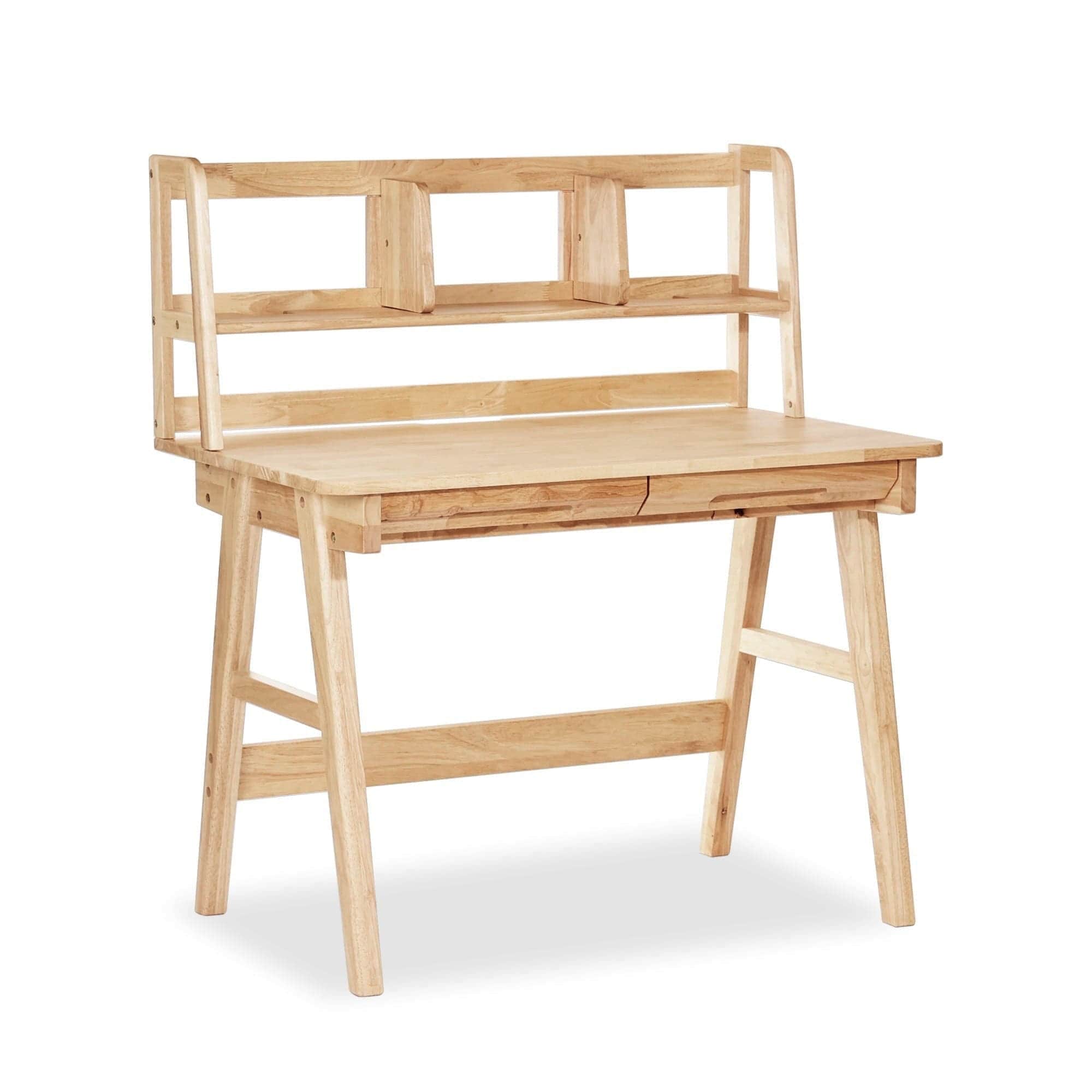Little Scholar Kids Study Desk & Bookshelf Set - Ergonomic Children's Learning Furniture for Bedroom & Homeschooling
