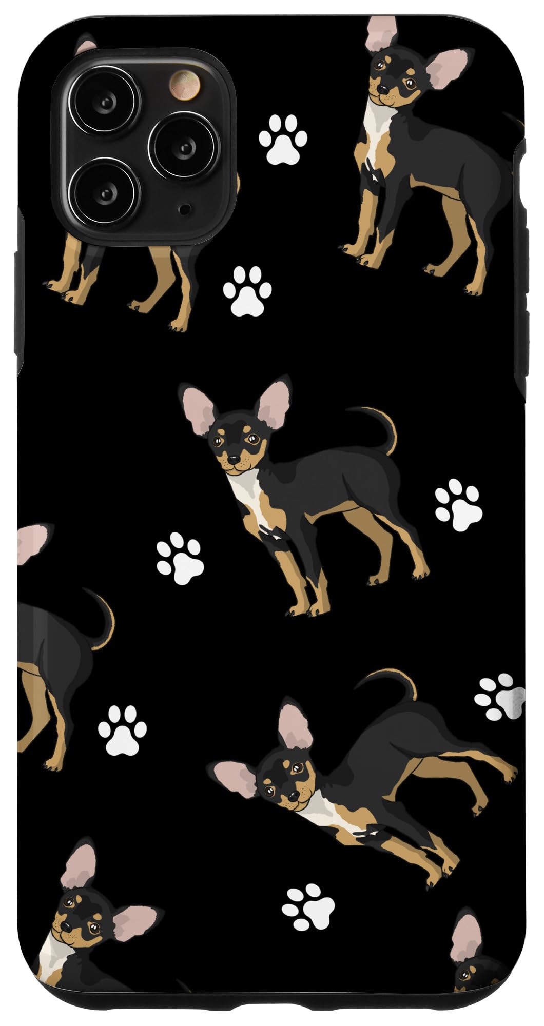 iPhone 11 Pro Max Case with Cute Chihuahua Dog Pattern - Durable Protective Cover for iPhone 11 Pro Max - Perfect for Dog Lovers, Pet Owners & Fashion Accessories