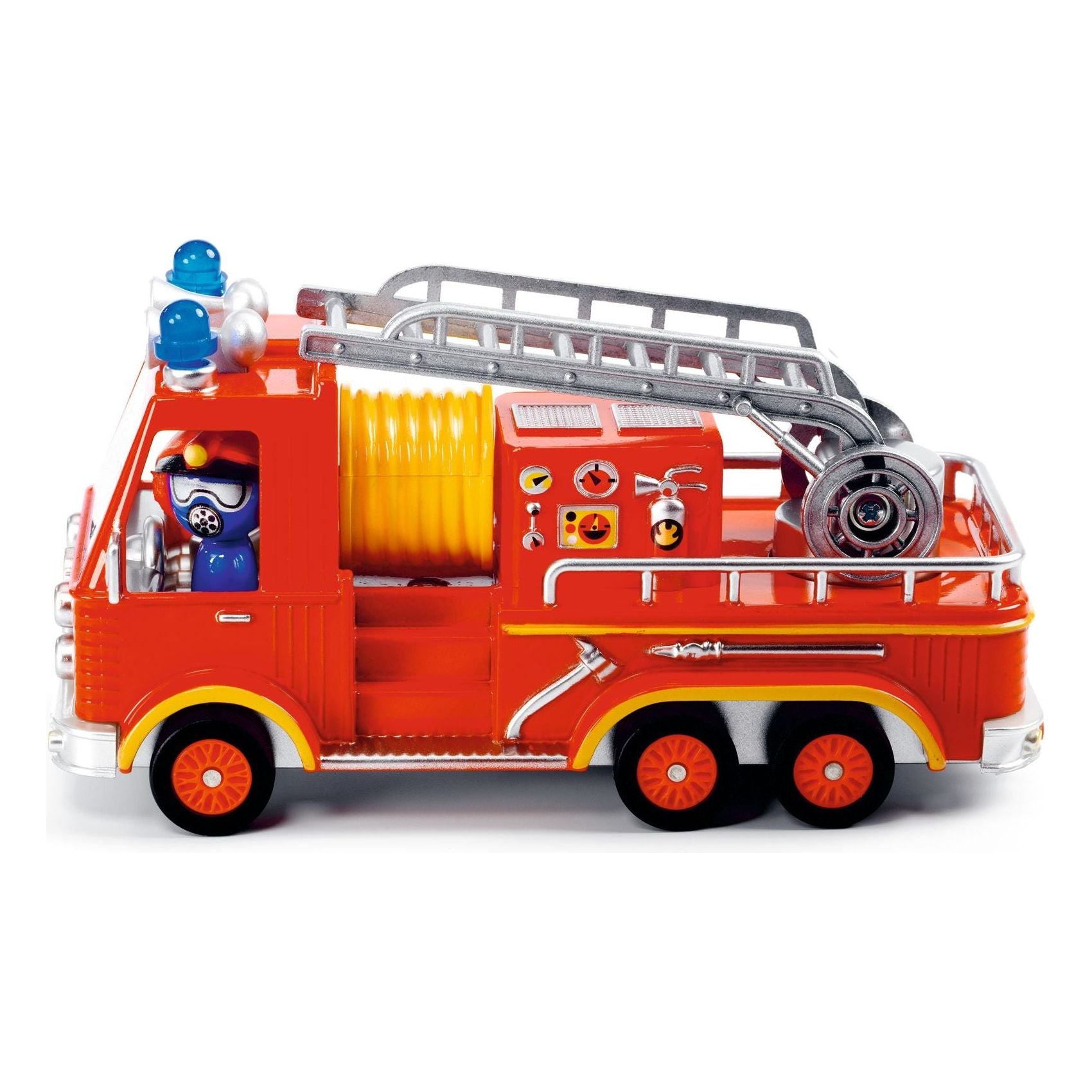 Crazy Motors Captain Fire - High-Speed Remote Control Car for Kids & Adults, Durable Off-Road RC Truck with LED Lights - Perfect for Outdoor Racing, Backyard Play & Birthday Gifts
