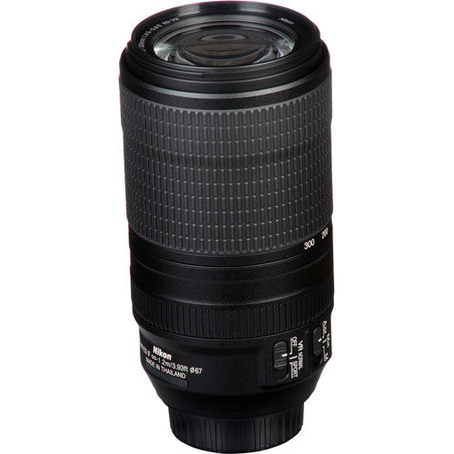 Nikon AF-P DX NIKKOR 70-300mm f/4.5-5.6G ED VR Lens for DSLR Cameras - Perfect for Wildlife, Sports & Travel Photography