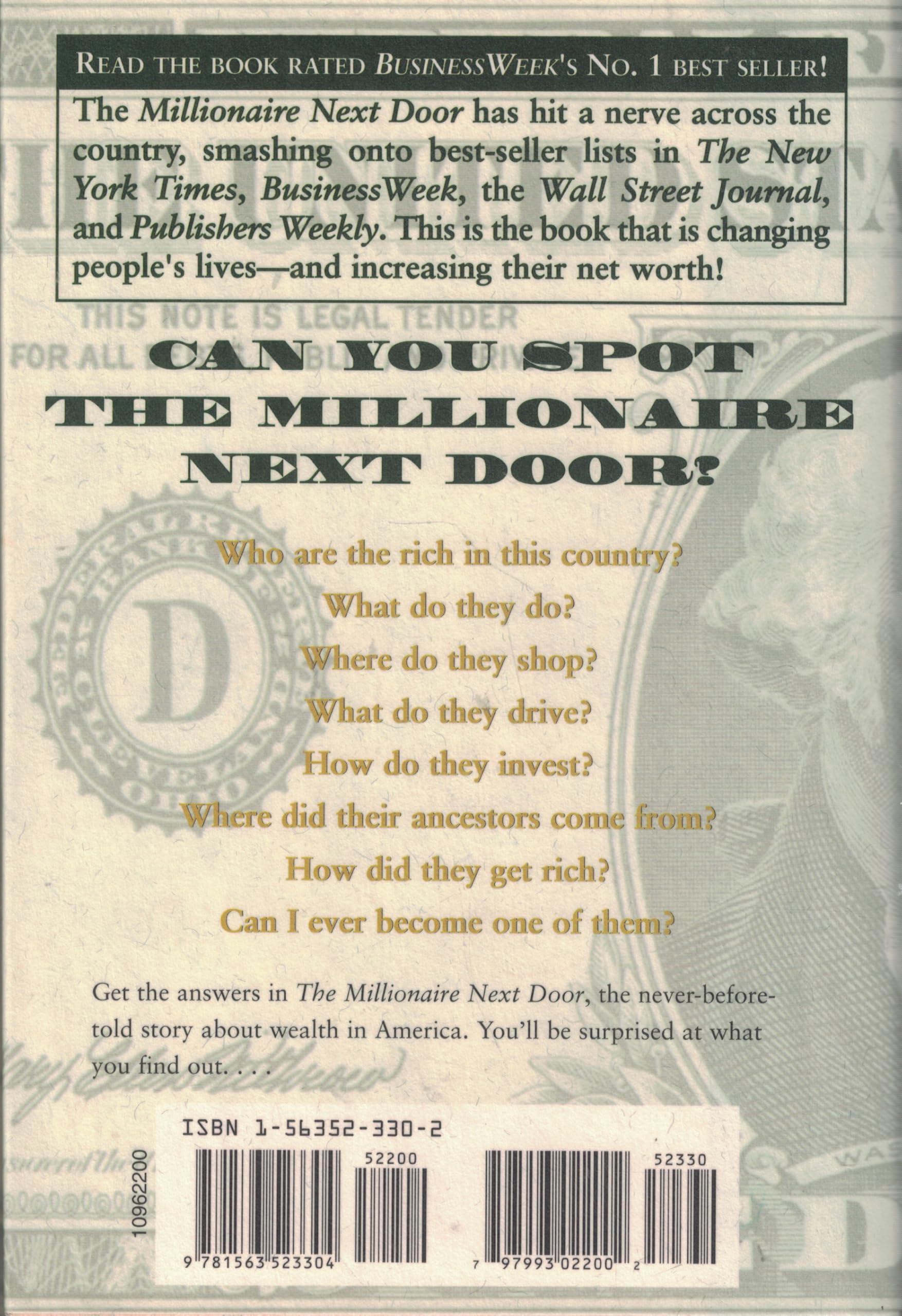 The Millionaire Next Door: Surprising Secrets of America's Wealthy - Personal Finance & Wealth Building Guide for Entrepreneurs & Investors