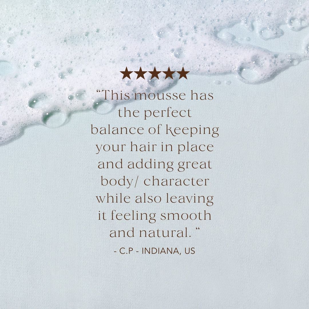 Aloe Vera Hair Mousse for Curly & Frizzy Hair - Volumizing & Hydrating Styling Foam for Natural Hair Care - Perfect for Daily Styling & Heat Protection