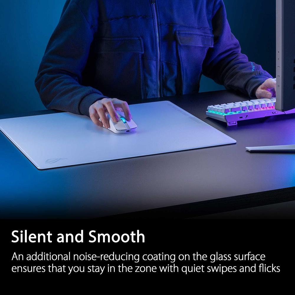 ASUS ROG Moonstone Ace L W Gaming Mouse - High Precision 16000 DPI, Ergonomic Design for PC & Laptop Gamers - Perfect for FPS, MOBA & Esports Tournaments