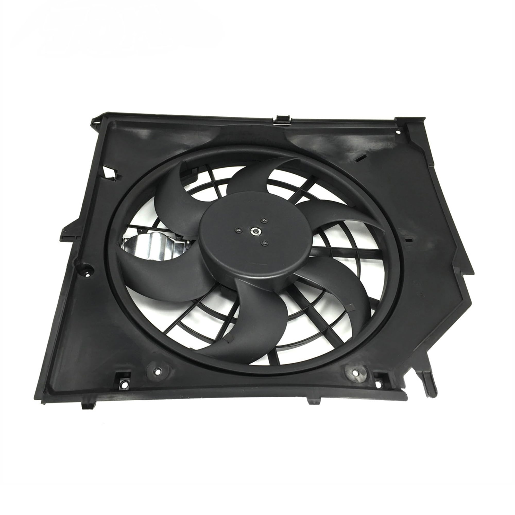 BMW E46 Radiator Cooling Fan Assembly (1999-2005) - Compatible with 325i 328i 330i - OEM Part #17117510617 - Perfect for Engine Cooling & Overheating Prevention