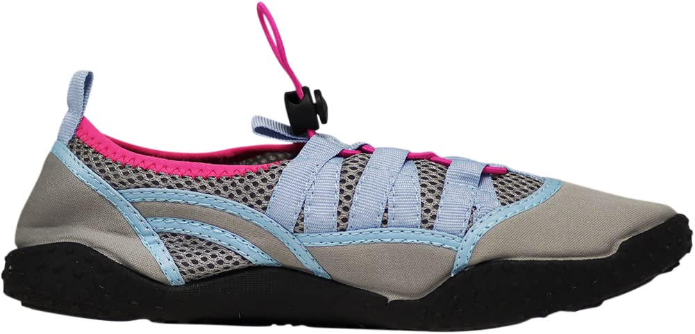 NORTY Wave Aqua Sock Water Shoes for Women - Quick-Dry Swim Beach Shoes with Non-Slip Sole - Perfect for Swimming, Surfing, Beach Walking & Water Sports