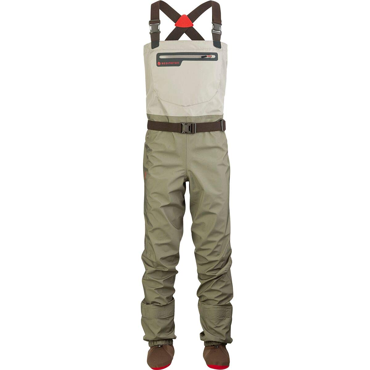 Redington Men's Escape Chest High Waders - Waterproof Fly Fishing Waders for Men - Breathable & Durable (Boulder/Slate) - Perfect for Streams, Rivers & Cold Water Fishing