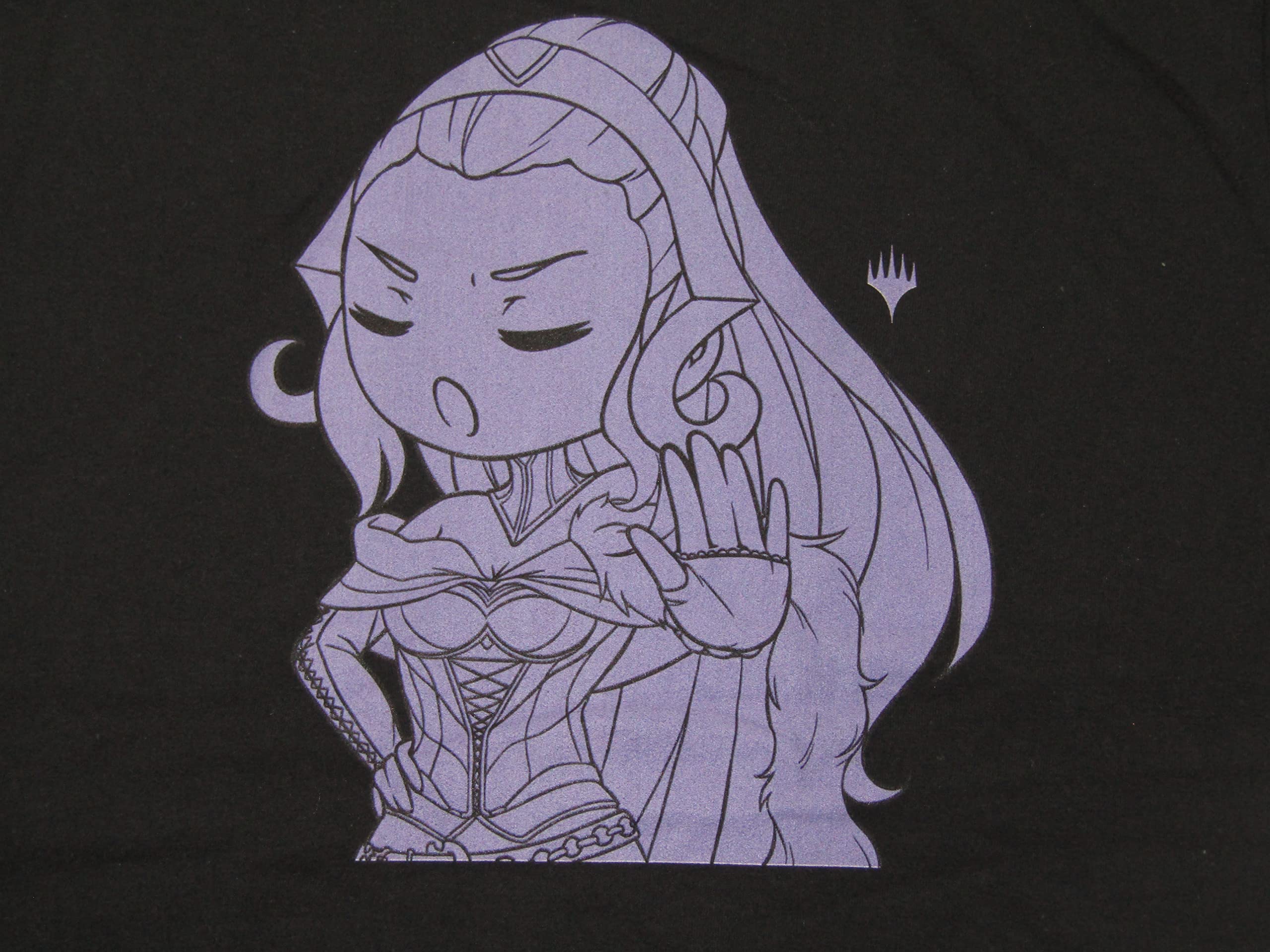 Magic The Gathering Transforming Woman Juniors Black T-Shirt | MTG Graphic Tee for Girls | Casual Gaming Apparel for Conventions & Everyday Wear