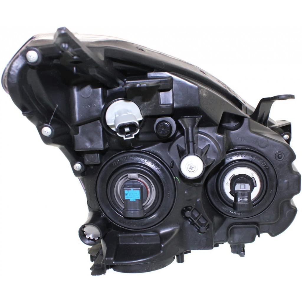 2009-2010 Nissan Rogue Driver Side Headlight Assembly Replacement - Compatible with NI2502204 & 26060-JM70A - Perfect for Night Driving and Foggy Conditions