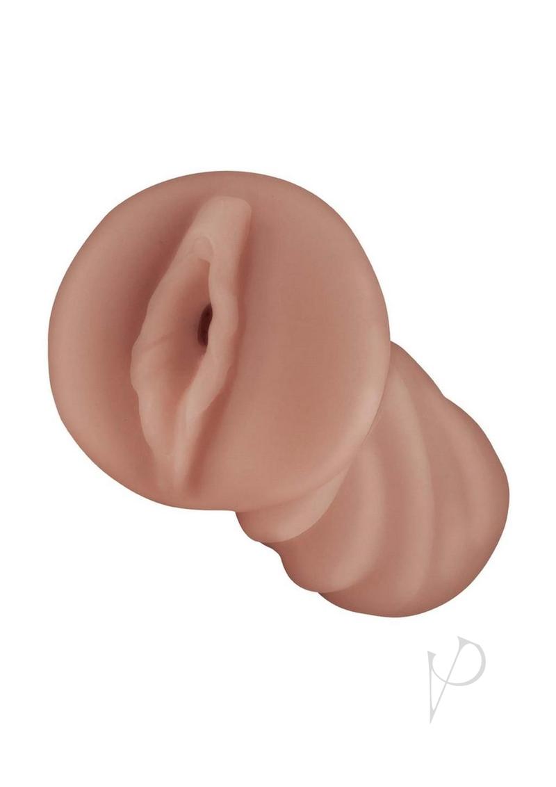 Always Horny Alicia Self-Lubricating Masturbator - Realistic Pussy for Men - Caramel Skin Tone - Perfect for Solo Play & Couples Fun