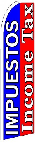 5 Pack 11.5ft Feather Flags - Custom Tax Season Banners with Swooper Design for Business Promotions, Grand Openings & Outdoor Advertising