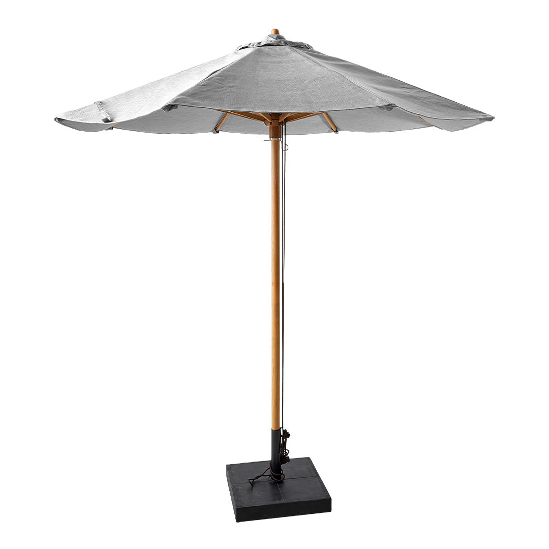 Classic Cane Line Design Team Parasol - Stylish Outdoor Umbrella for Patio, Garden, and Beach Use