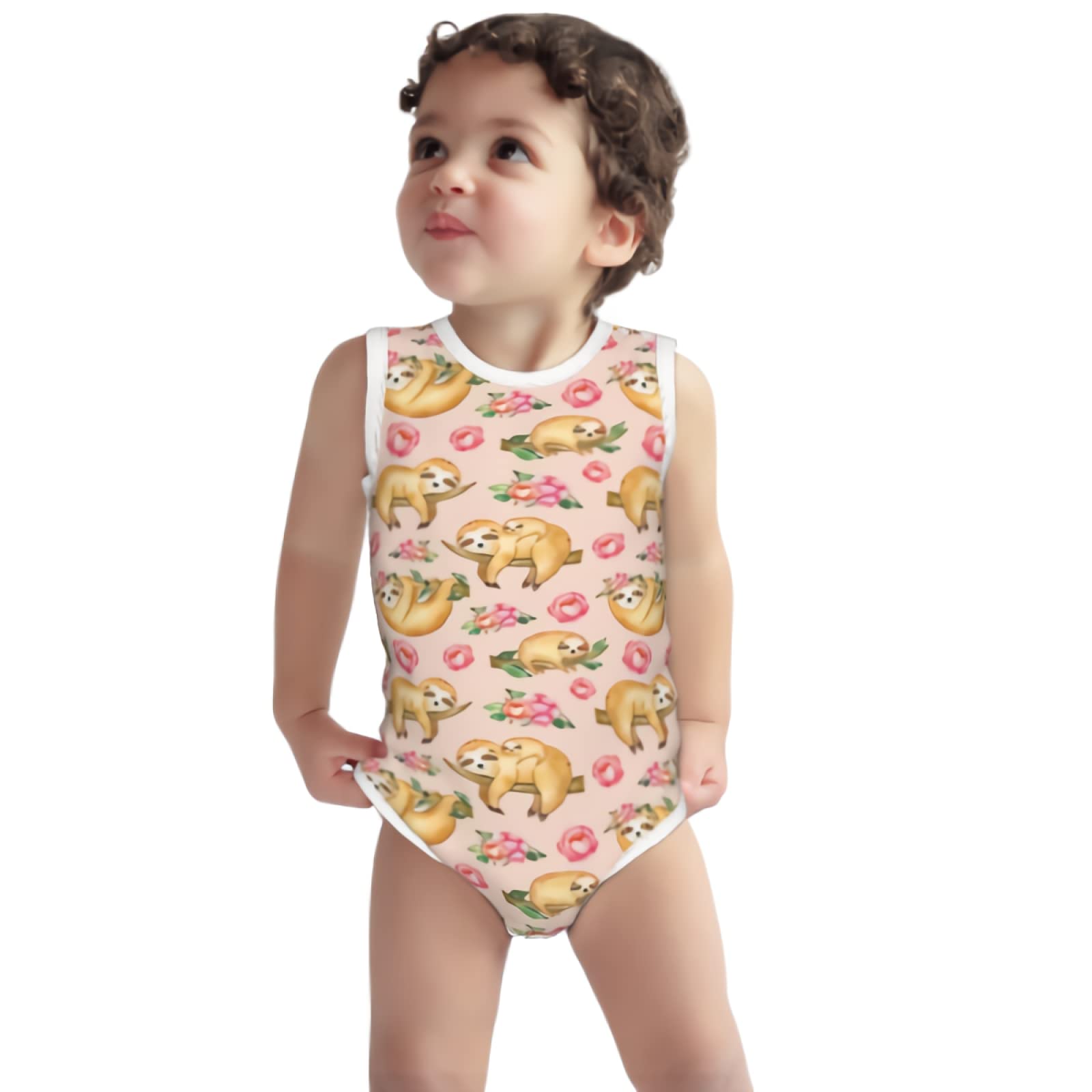 Newborn Baby Clothes Sleeveless Jumpsuit for Boys & Girls - Soft Cotton Romper for Summer, Playtime & Photo Shoots