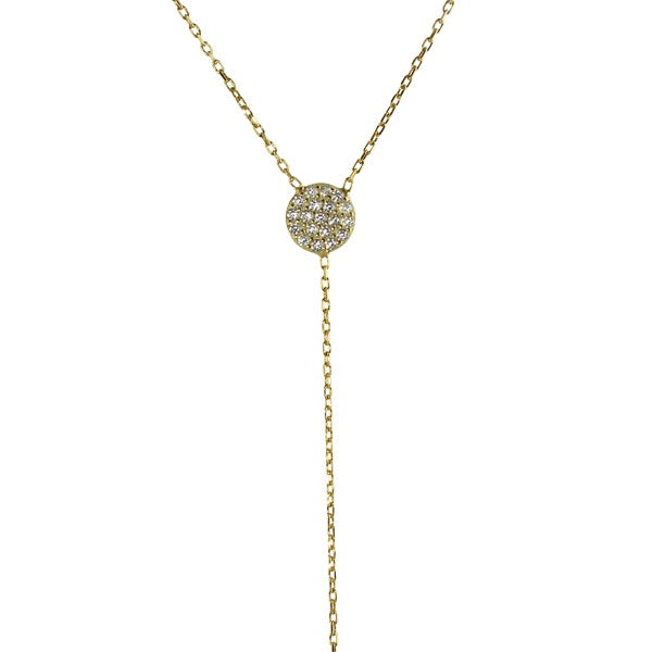 Hamsa Evil Eye Disc Lariat Necklace - Protection Jewelry for Women, Spiritual & Boho Style - Perfect for Everyday Wear, Gift Giving & Meditation