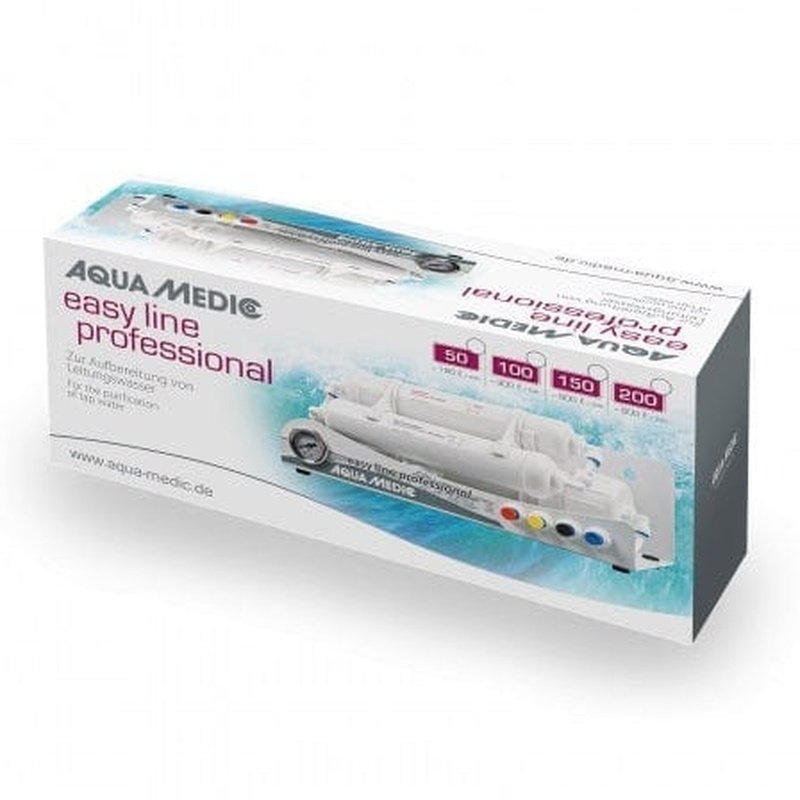 Aqua Medic Easy Line Professional Reverse Osmosis Water Filter System for Home, Aquarium & Hydroponics - Pure Water Solution for Drinking, Cooking & Plant Care