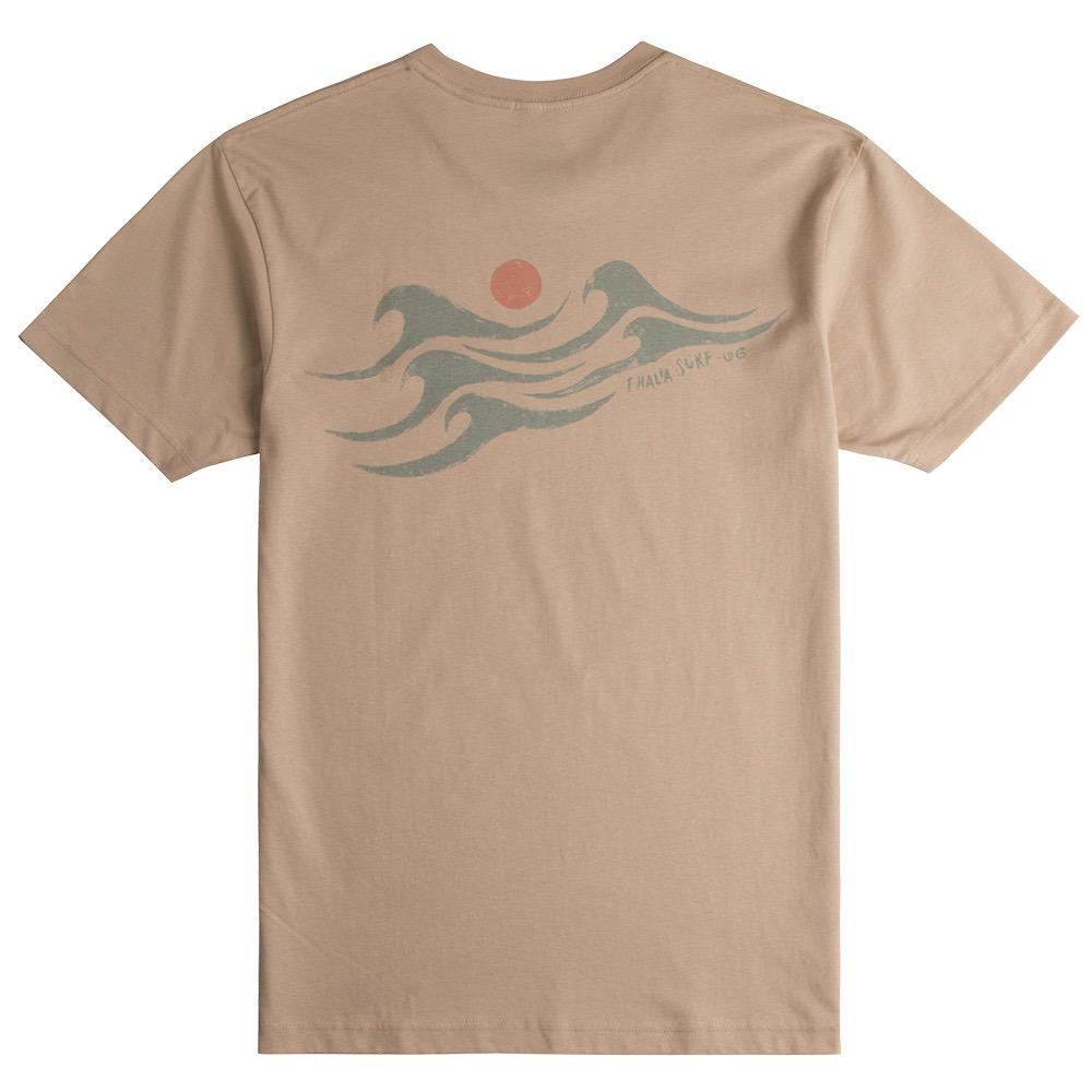 Thalia Surf Western Lines Men's T-Shirt - Stylish Casual Tee for Surfing, Beach & Everyday Wear