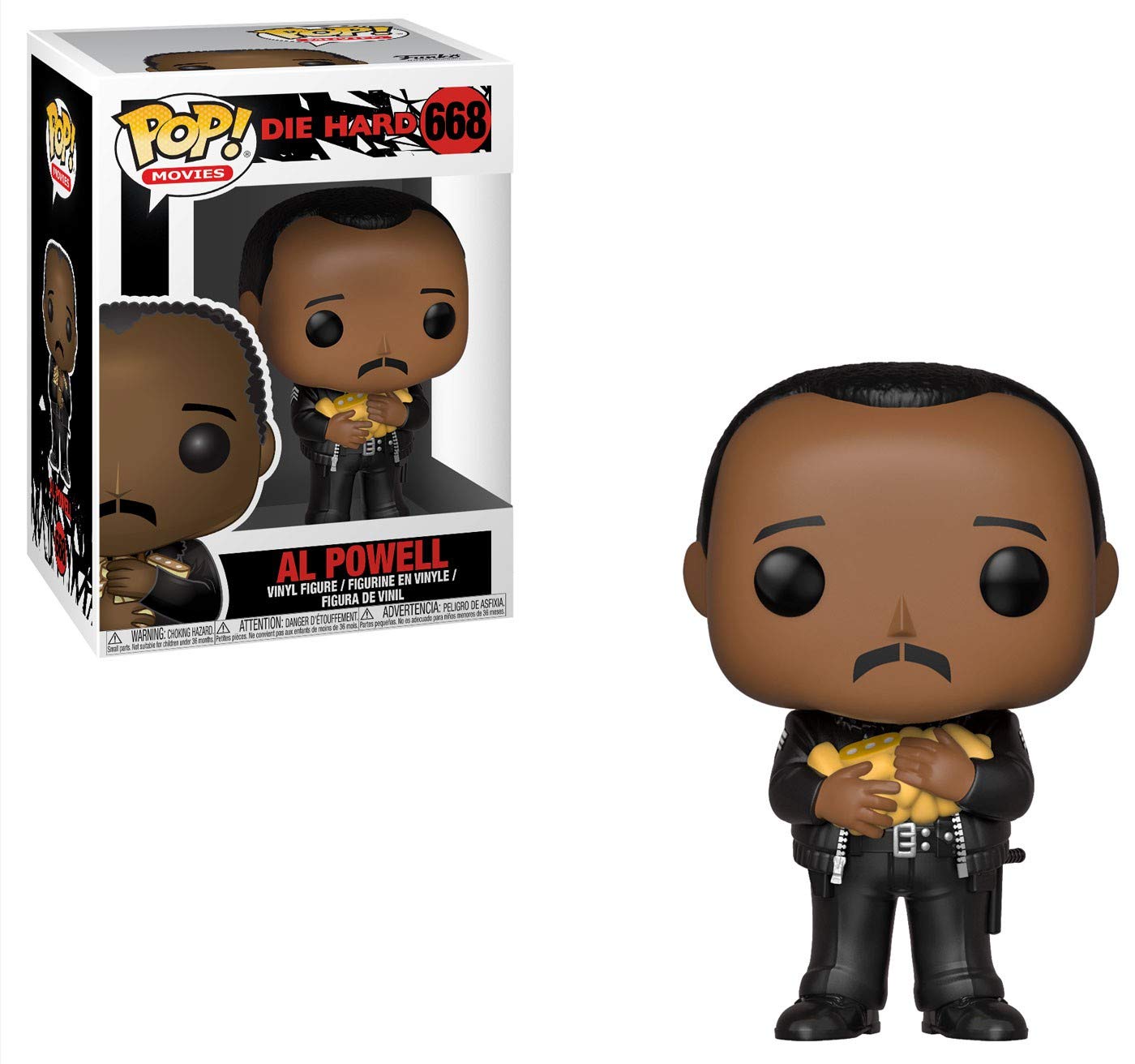 Funko Pop Movies: Die Hard - Al Powell Collectible Action Figure, Multicolor - Perfect for Movie Fans, Collectors & Home Office Decor