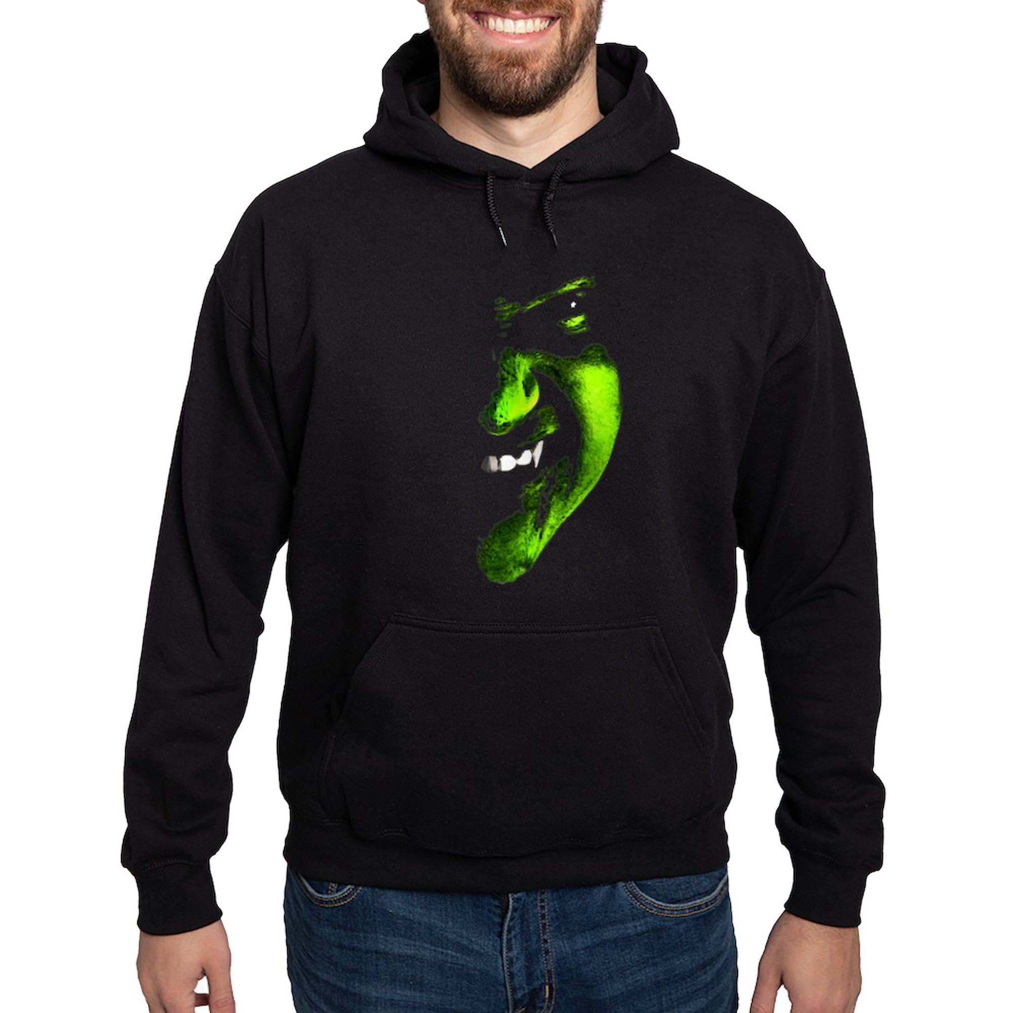 Wicked Witch Hoodie for Men - Dark Regular Fit Pullover Hooded Sweatshirt | Halloween Costume, Cosplay, and Casual Wear