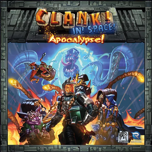 Clank! In! Space! Apocalypse Board Game - Strategic Sci-Fi Adventure for 2-4 Players | Perfect for Game Nights & Space-Themed Parties