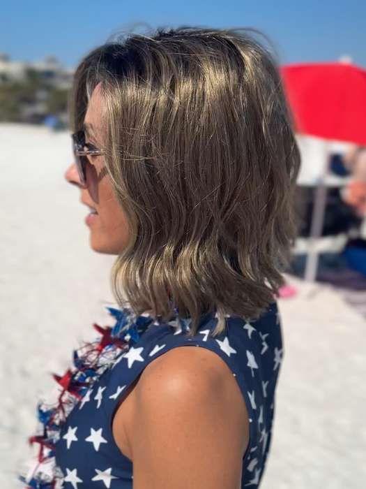 Charlotte | Synthetic Lace Front Wig with Mono Part - Natural Looking Human Hair Replacement for Women | Perfect for Cosplay, Daily Wear & Special Occasions