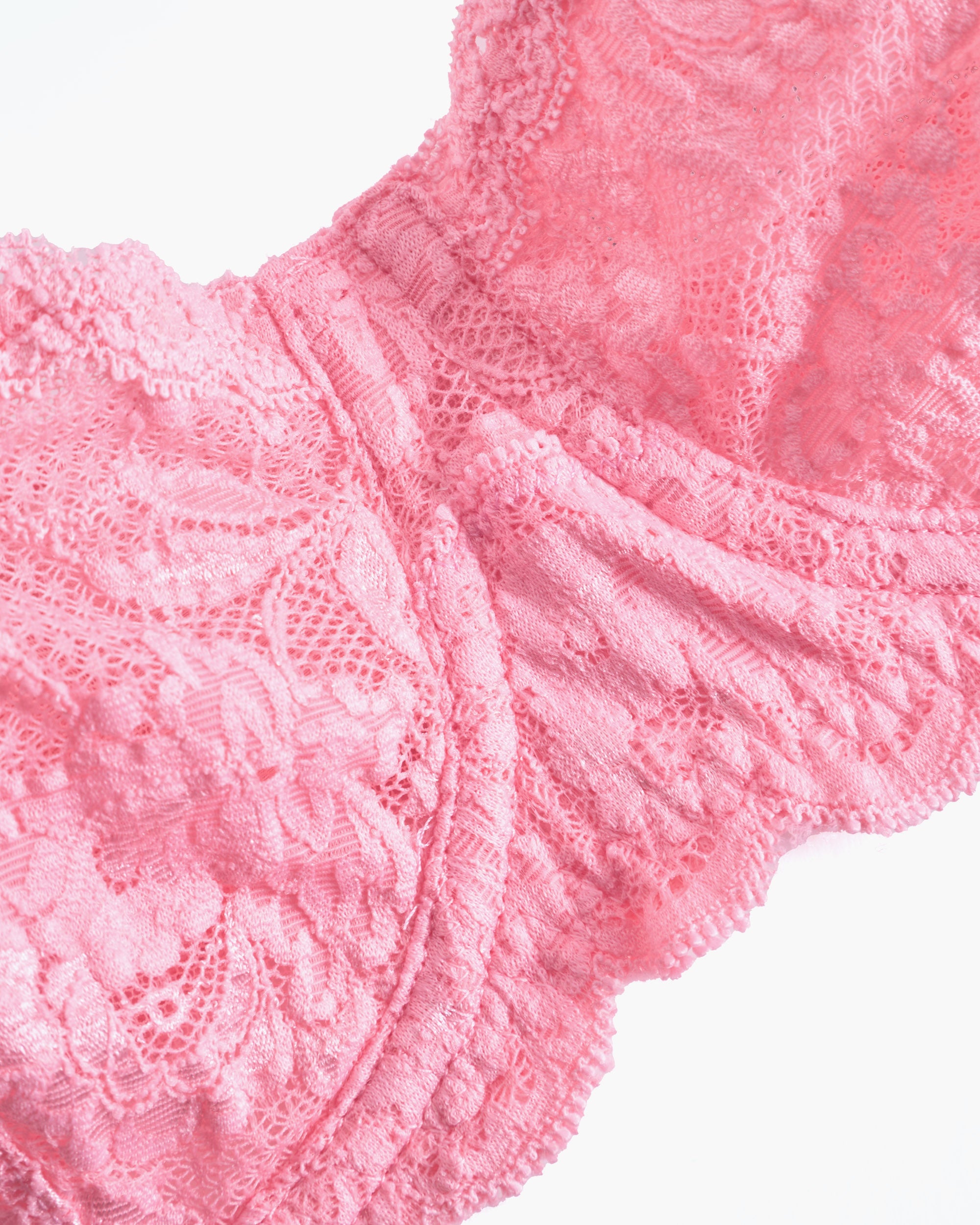 Never Say Never Balconette Bra Passiflora - Comfortable Lace Underwire Bra for Women - Perfect for Everyday Wear & Special Occasions
