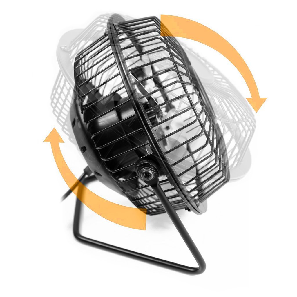 Retro Mini USB Desk Fan - 4