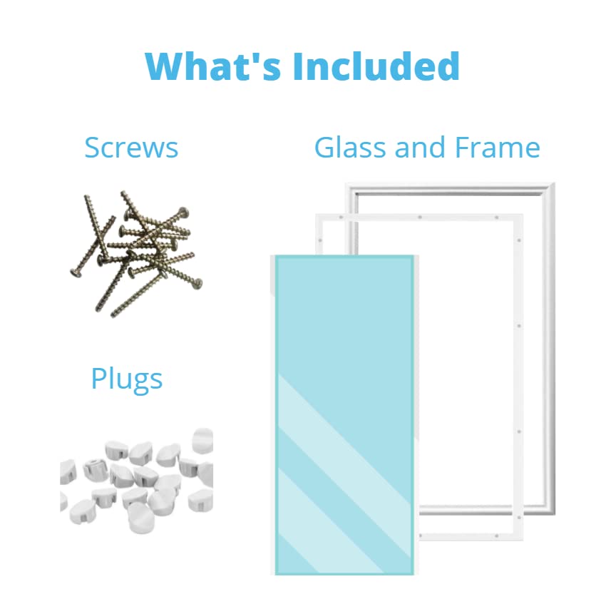 8 x 36 Entry Door Privacy Glass Insert (Chinchilla) - Frosted Glass Panel for Front Doors, Bathrooms & Windows - DIY Home Improvement & Security Solution