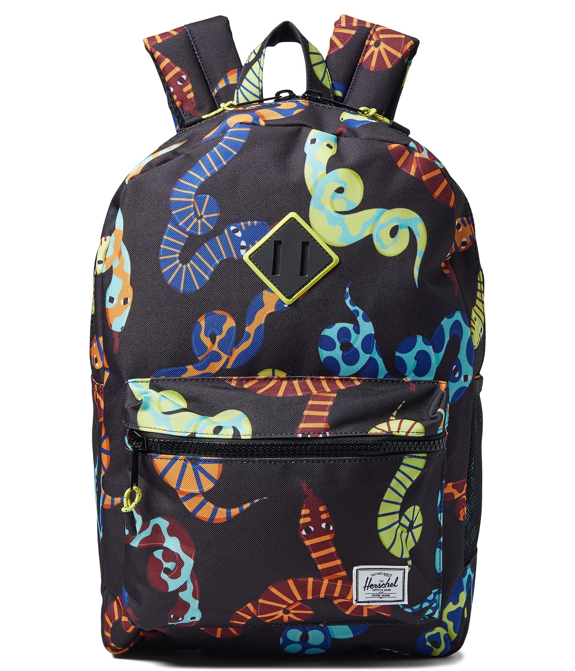 Herschel Supply Co. Heritage Backpack XL for Youth & Big Kids - Lightweight Durable School Backpack with Snakes Print - Perfect for School, Travel & Daily Use