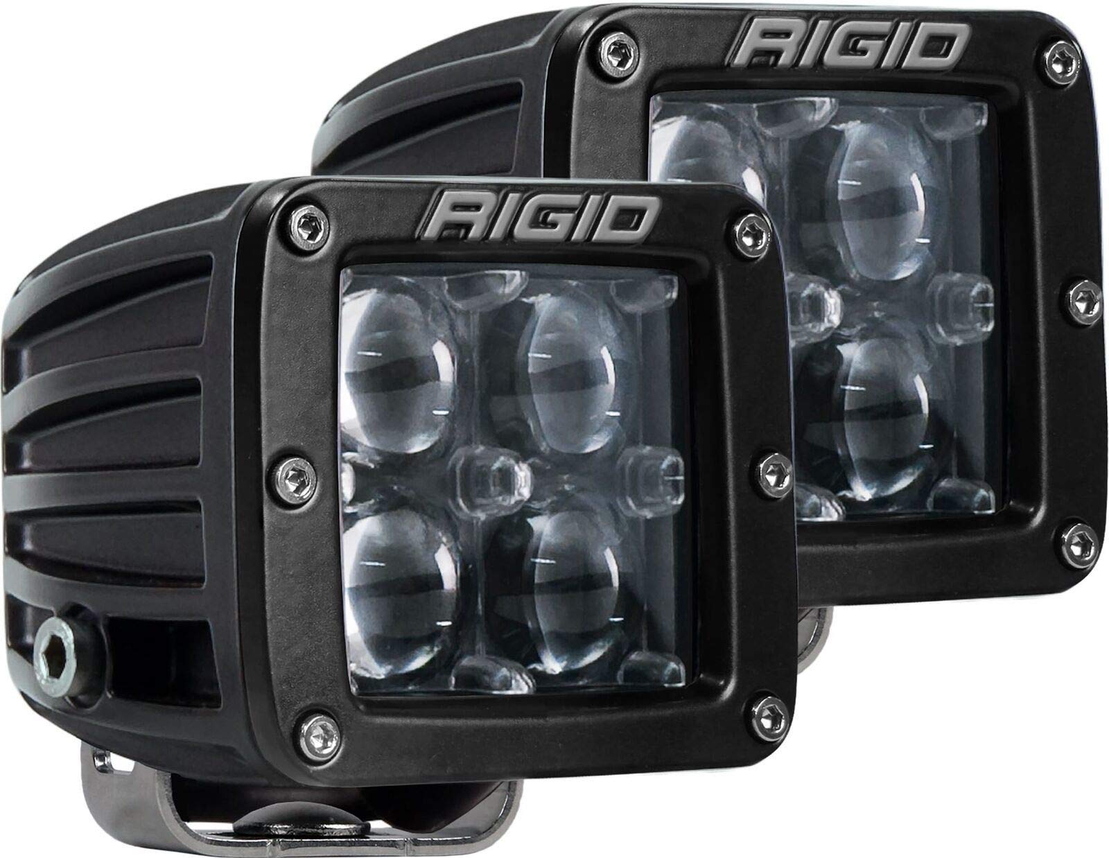 504713 Rigid D-Series PRO Hyperspot LED Light Bar Pair (Set of 2) - High-Performance Off-Road Lighting for Trucks, Jeeps & ATVs - Perfect for Night Driving, Trail Adventures & Off-Roading