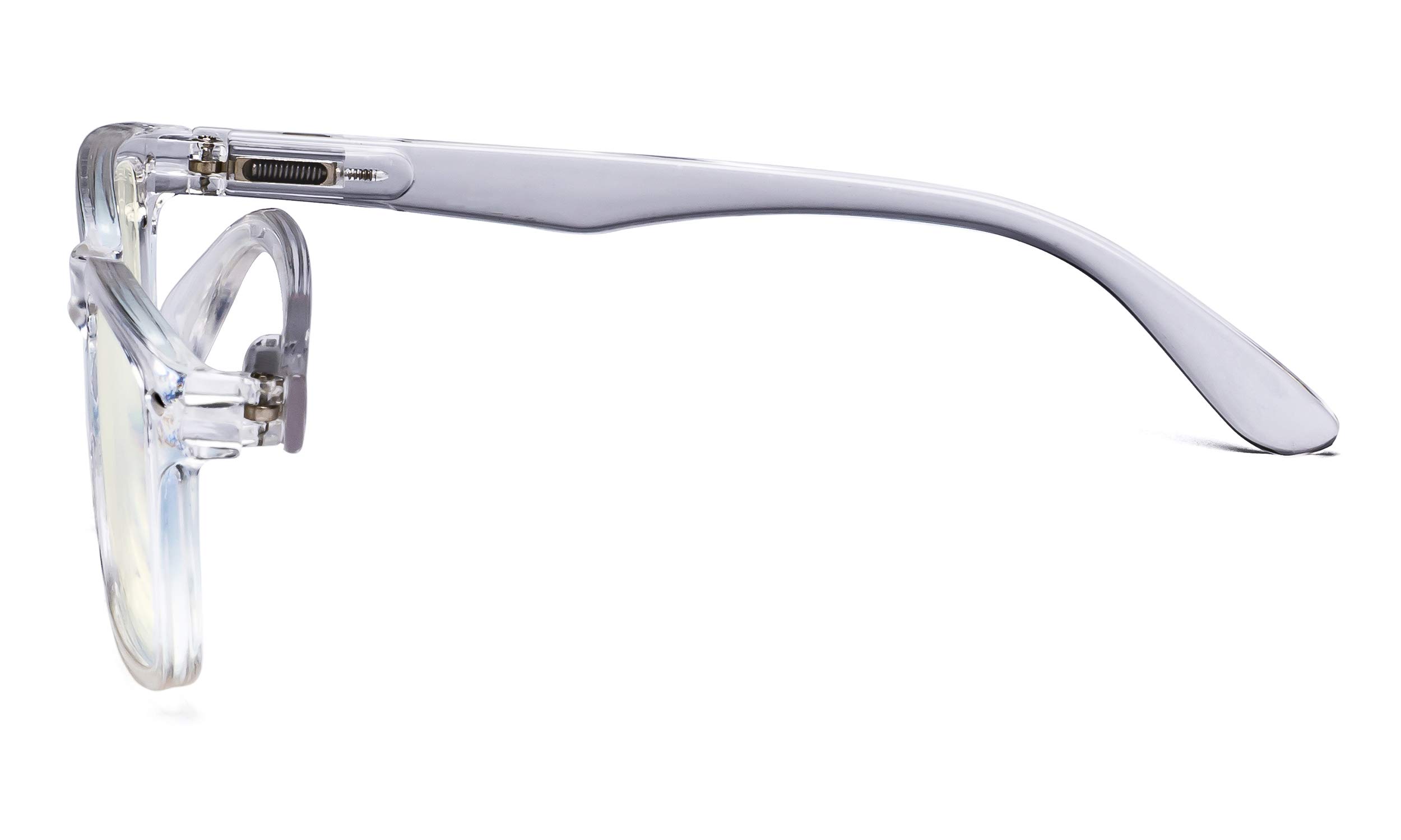 Blue Light Blocking Computer Glasses for Women - Anti Glare Reading Glasses with UV Protection - Reduce Eye Strain for Work, Gaming & Screen Time